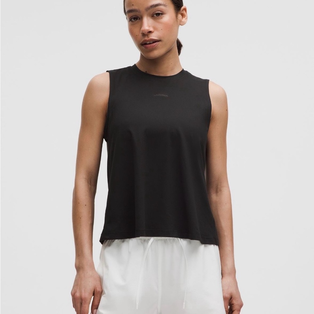 Lululemon Pace Crush Cross-Back Graphic Tank Top